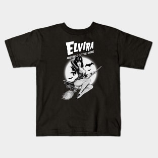 Elvira Halloween Kids T-Shirt